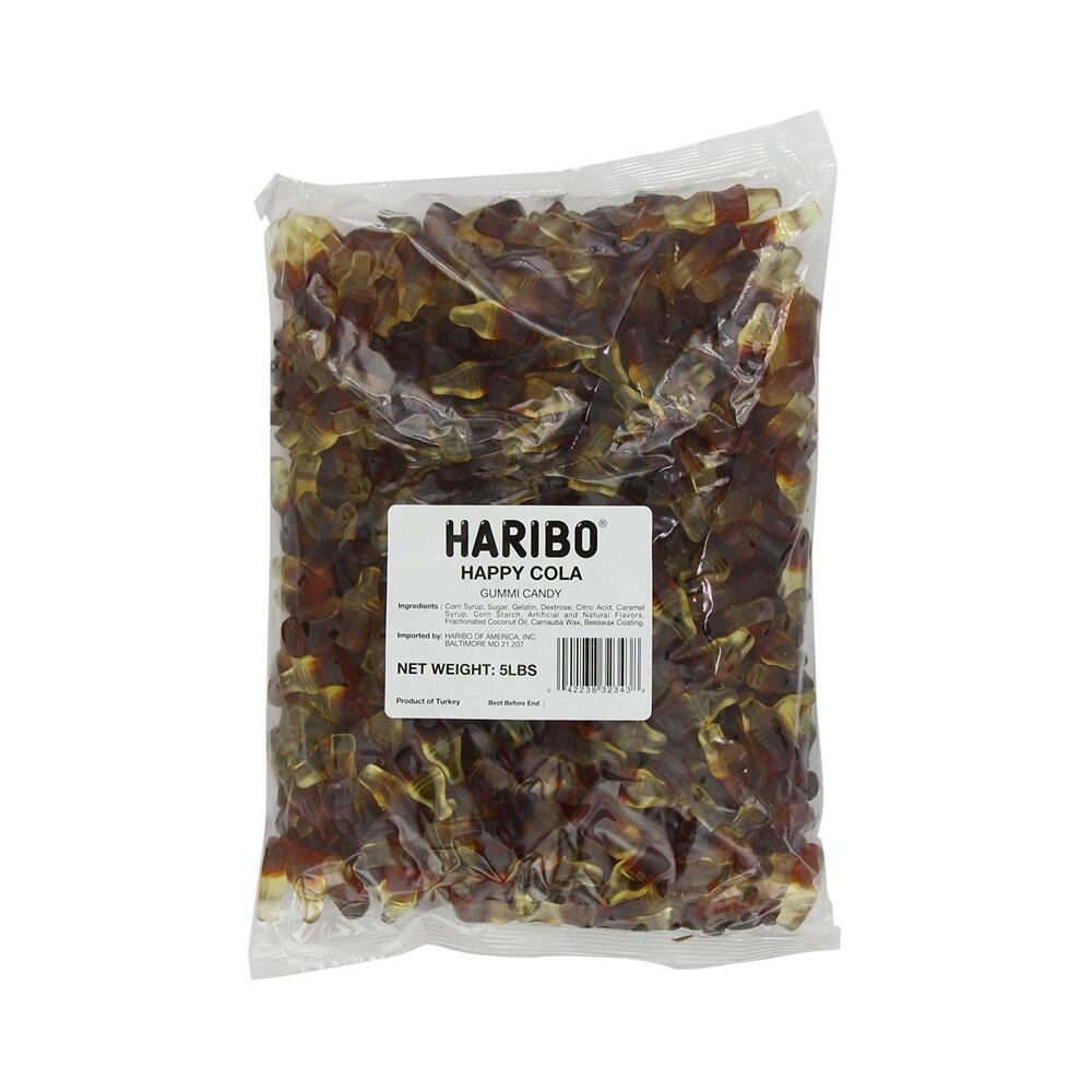 Haribo Bulk Happy Cola 5lb (2.27kg)