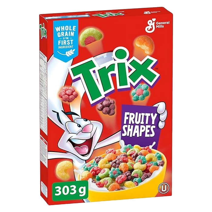 General Mills Trix Fruity Shapes Cereal 303g