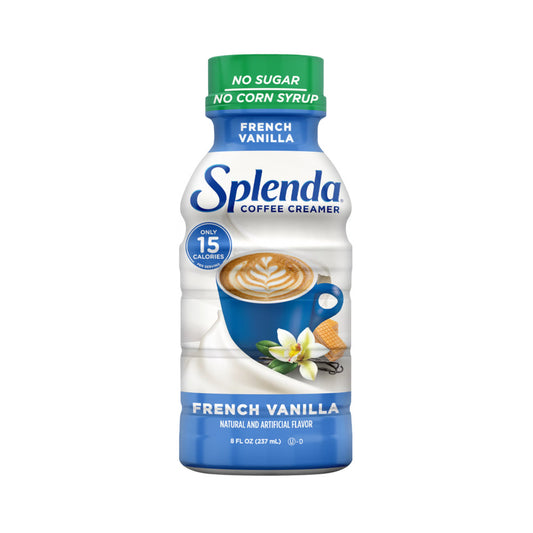 Splenda Coffee Creamer French Vanilla No Sugar 8oz (237ml)