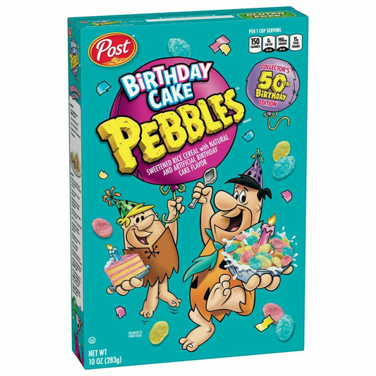 Post Birthday Cake Pebbles (10oz) 283g