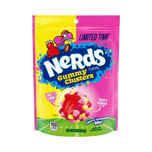 Nestle Nerds Gummy Clusters Cherry Lemonade 8oz (226g)