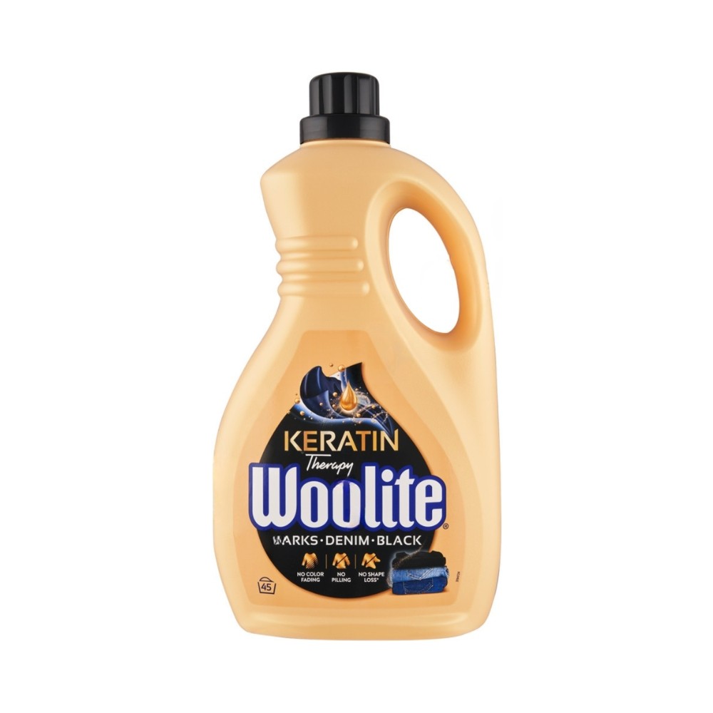 Woolite Keratin Therapy Black & Dark Liquid Laundry Detergent, 2.7L (45w)