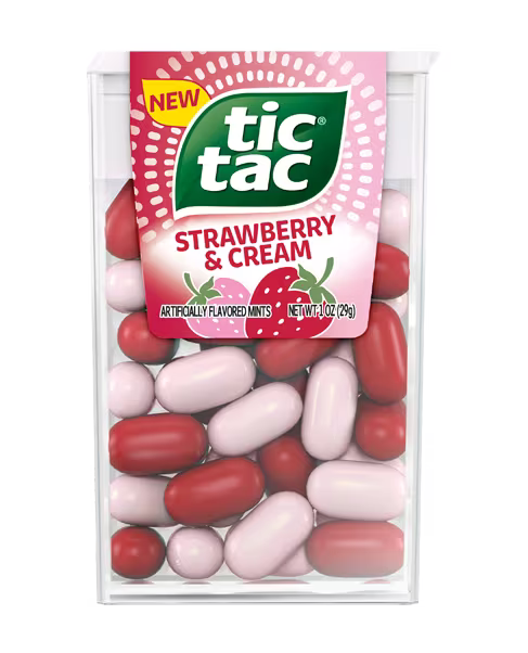 Tic Tac Strawberry & Cream 1oz (29g)