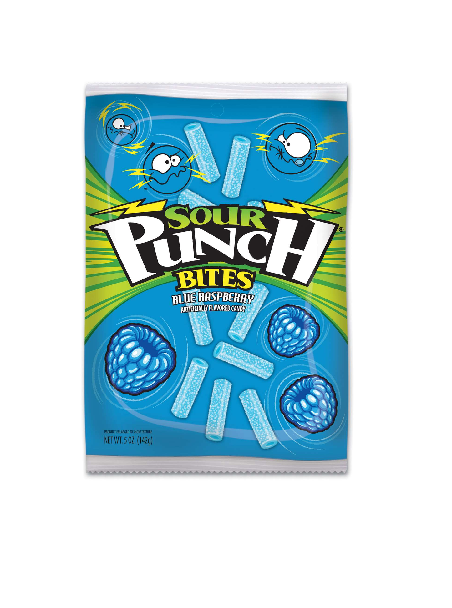 Sour Punch Bites Blue Raspberry 5oz (142g)