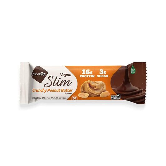 NuGo Slim Crunchy Peanut Butter 1.59oz (45g)