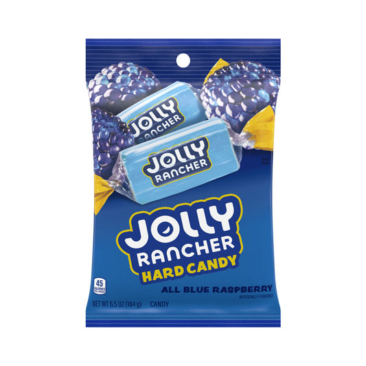 Jolly Rancher Hard Candy Blue Raspberry Peg Bag 6.5oz (184g)