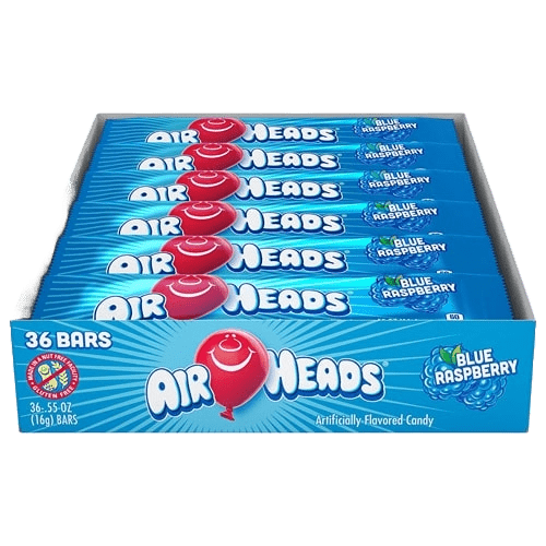 Airheads Blue Raspberry 0.55oz (16g) - Candybase