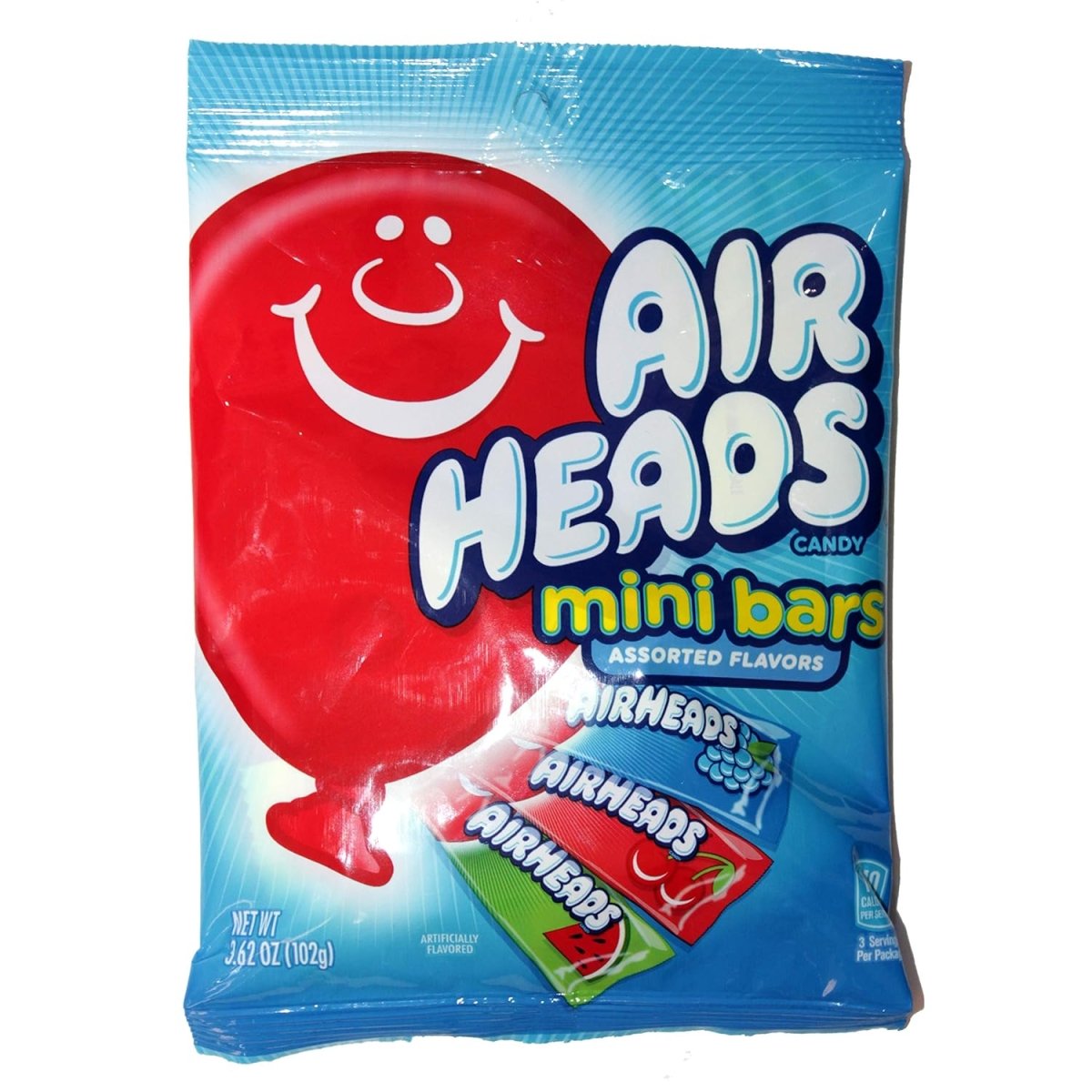 Airheads Minis Peg Bag 3.62oz (102g) - Candybase