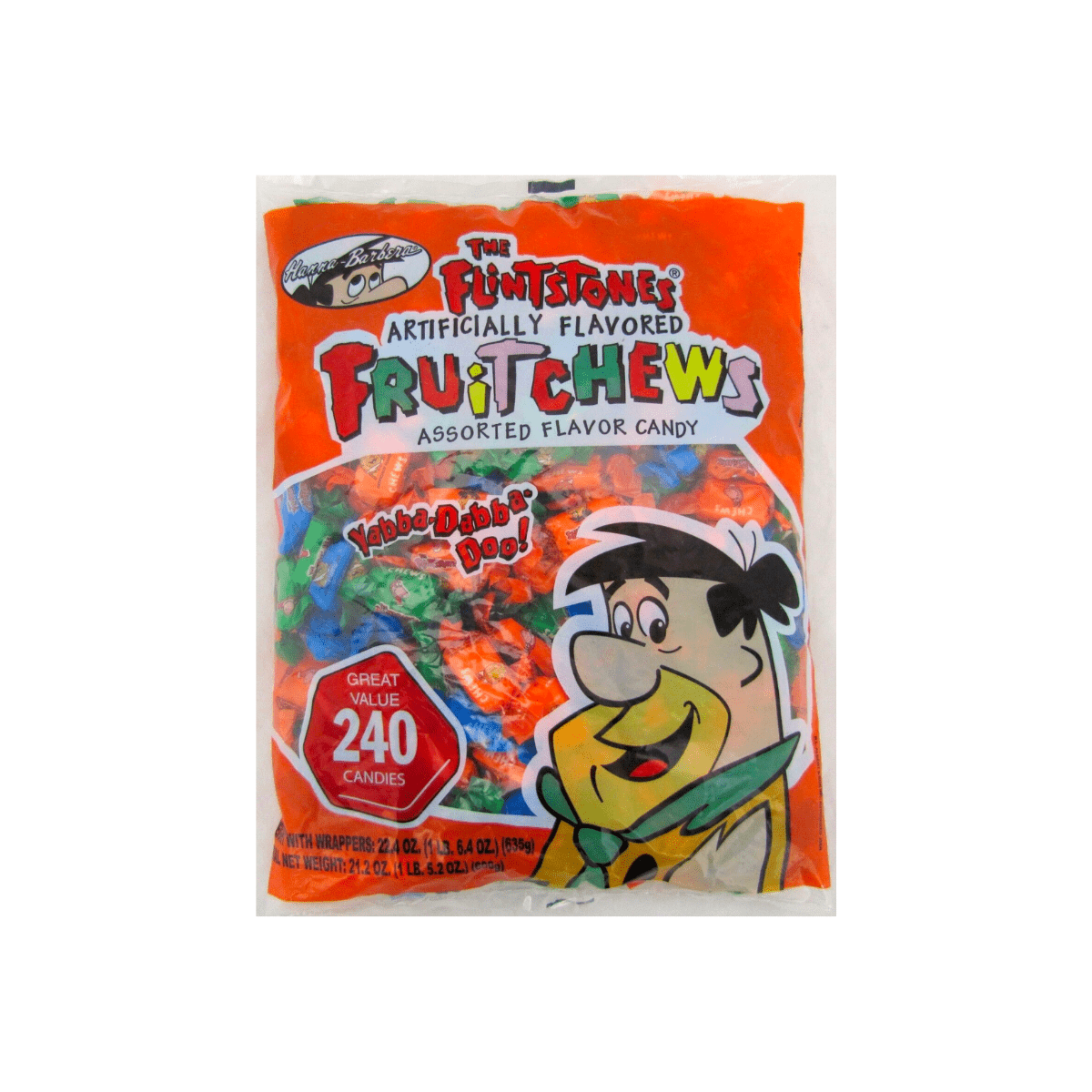 Albert's Fruit Chews The Flintstones Assorted 240ct - Candybase