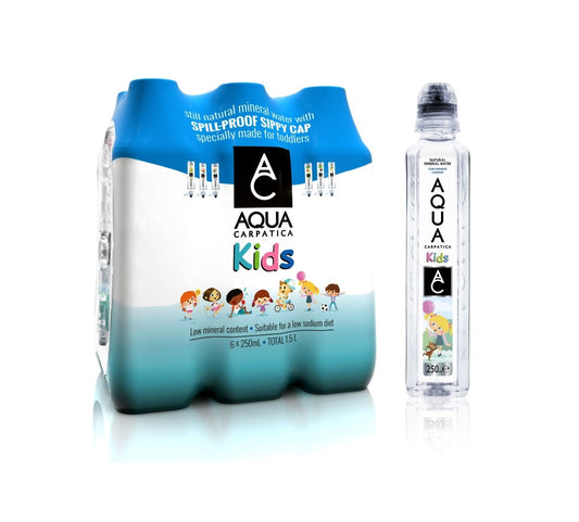 Aqua Carpatica Kids - Still Natural Mineral Water 250ml - Candybase