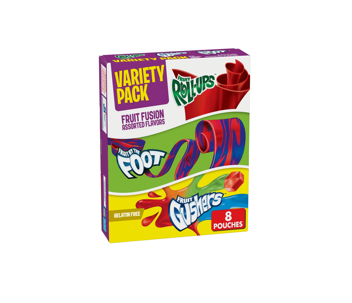 Betty Crocker Fruit Snacks Varity Pack 8's 5.1oz (144g) - Candybase