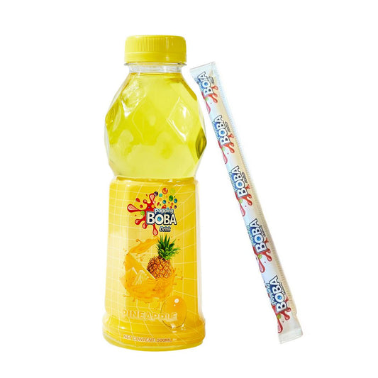 Boba Popping Drink Pineapple 500ml - Candybase