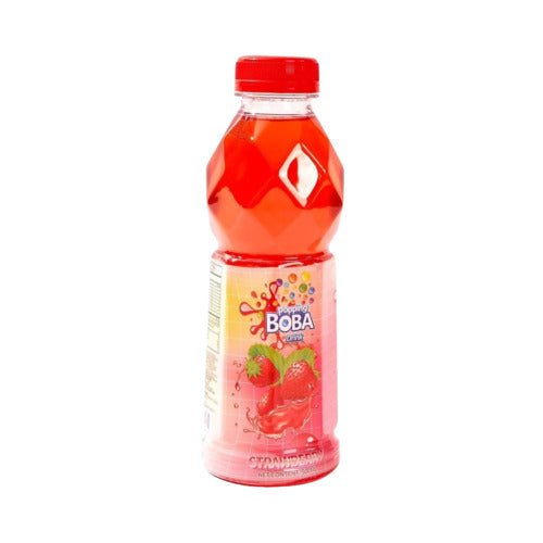 Boba Popping Drink Strawberry 500ml - Candybase