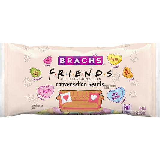 Brachs FRIENDS Conversation Hearts 8.5oz (241g) - Candybase