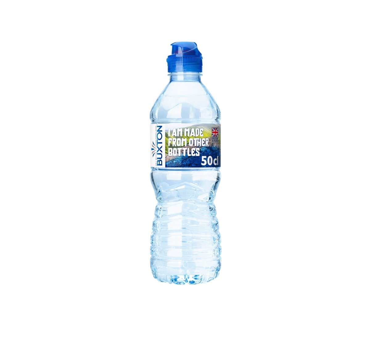 Buxton Natural Still Mineral Water 500ml Sports Cap - Candybase