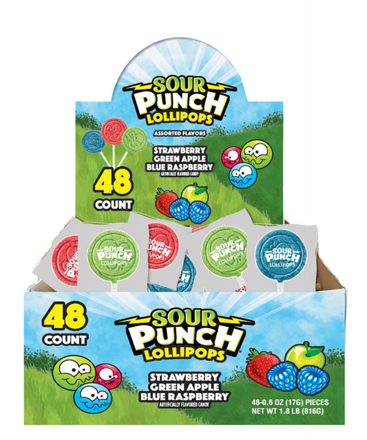 Sour Punch Pops 17g