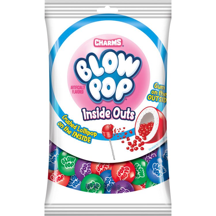 Charms Blow Pop Inside Outs Gumballs 7oz (198g) - Candybase