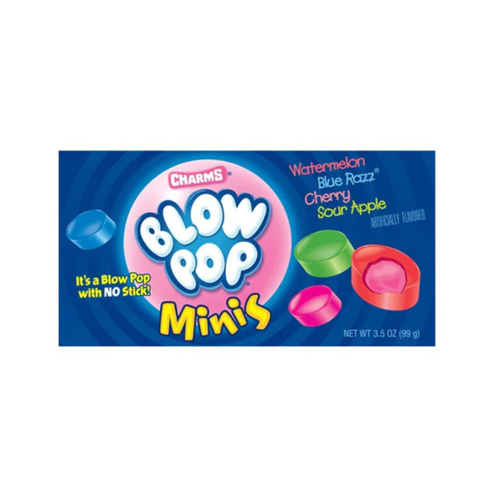 Charms Blow Pop Minis Theater Box 3.5oz (99g)