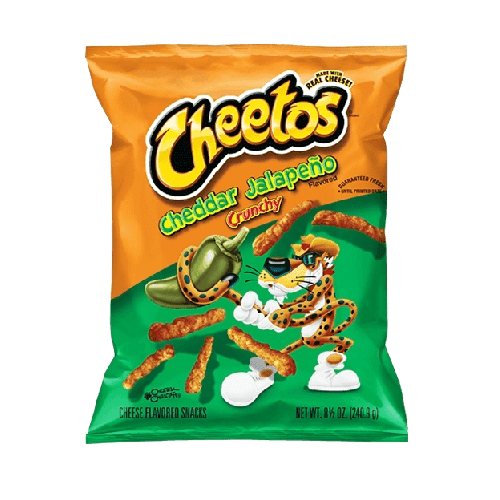 Cheetos - Crunchy Cheddar Jalapeno Snacks 8oz (226.8g) - Candybase