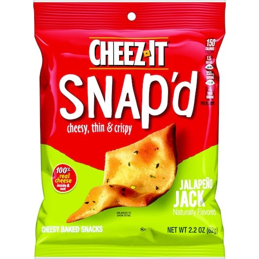 Cheez - It Jalapeno Snap'd Crackers 2.2oz (62g) - Candybase