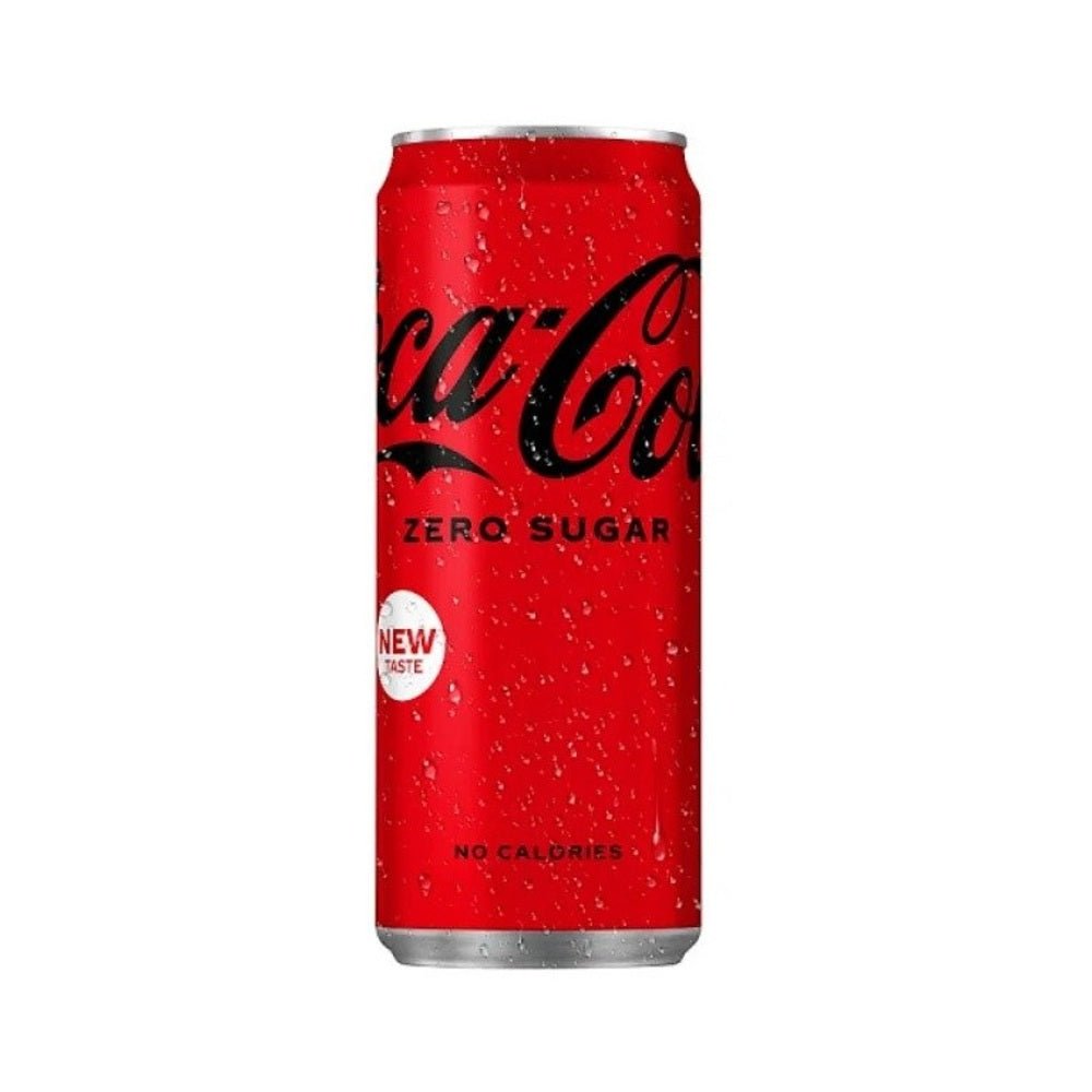 Coca Cola Zero Slim Cans 330ml - Candybase