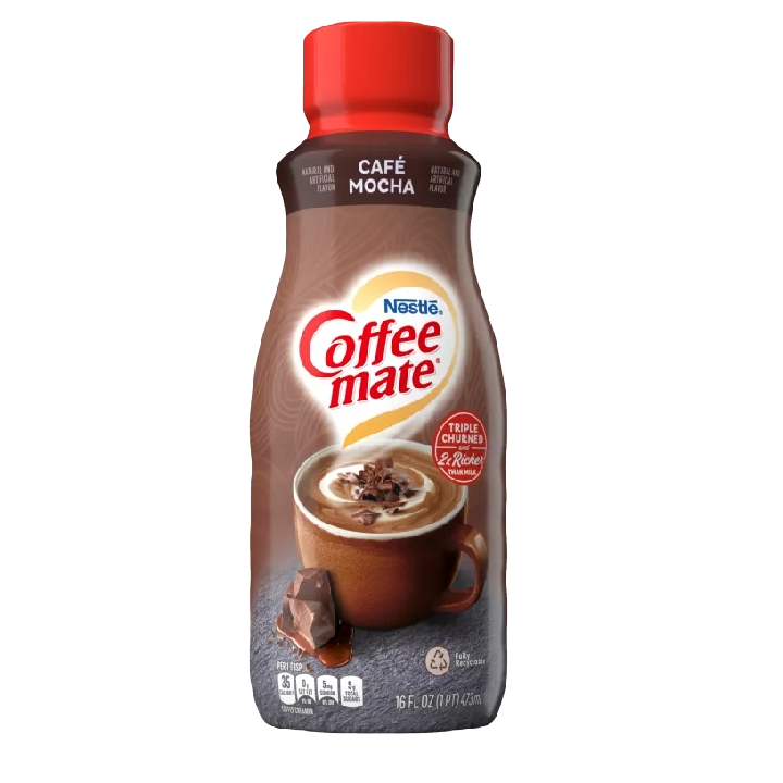 Nestle Coffee Mate Cafe Mocha Creamer 16oz (473ml)