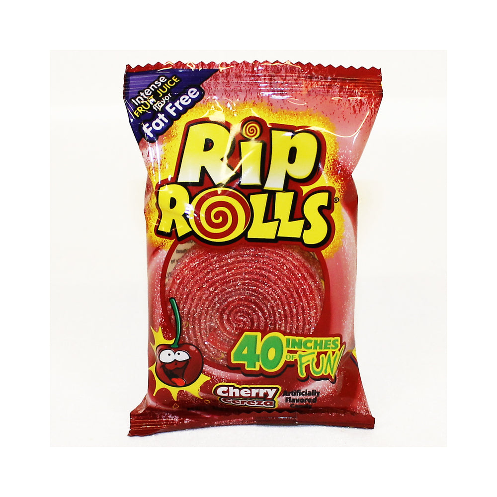 Rip Rolls Cherry 1.4oz (40g) – Candybase