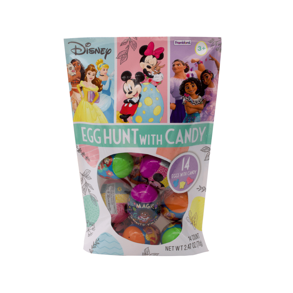 Disney Assorted Egg Hunt with Candy 14ct 2.47oz (70g) - Candybase