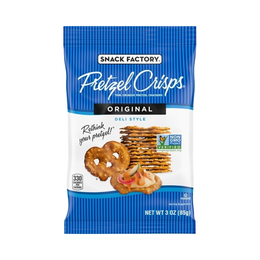 Snack Factory Pretzel Crisps Original 3oz (85g)