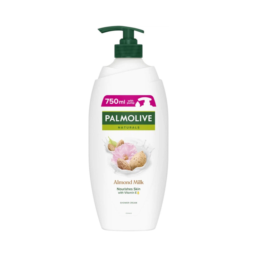 Palmolive Naturals Shower Cream Almond Milk Pump 750ml