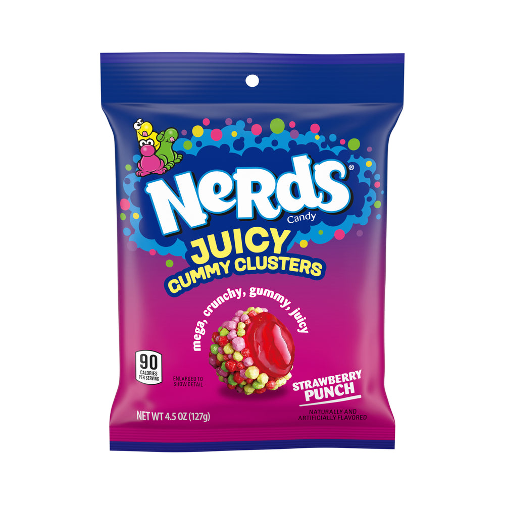 Nerds Gummy Clusters Juiced Peg Bag 4.5oz (128g)