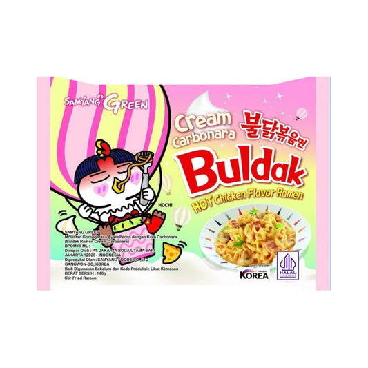 Samyang Cream Carbonara Hot Chicken Ramen 140g