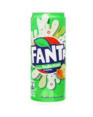 Fanta Fruity Cream Soda 320ml (VN) - Candybase