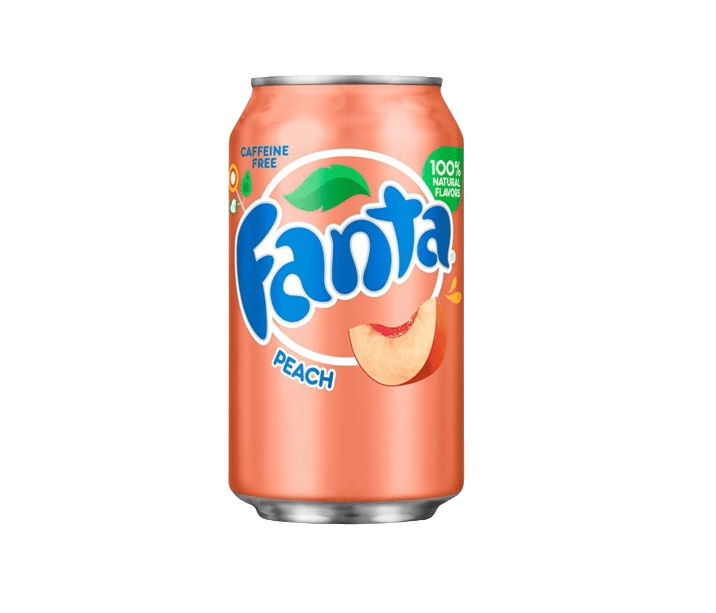 Fanta Peach Soda Can 12oz (355ml) - Candybase