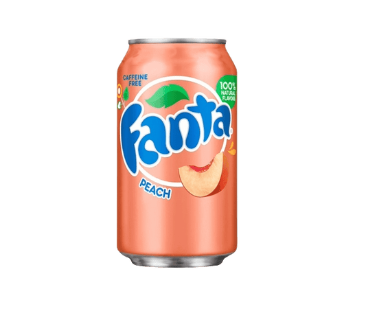 Fanta Peach Soda Can 12oz (355ml) - Candybase