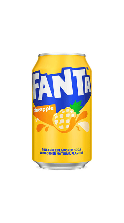 Fanta Pineapple Can 12oz (355ml) - Candybase