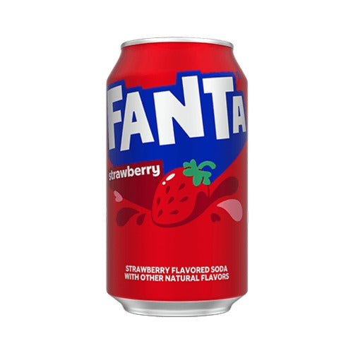 Fanta Strawberry Can 12oz (355ml) - Candybase