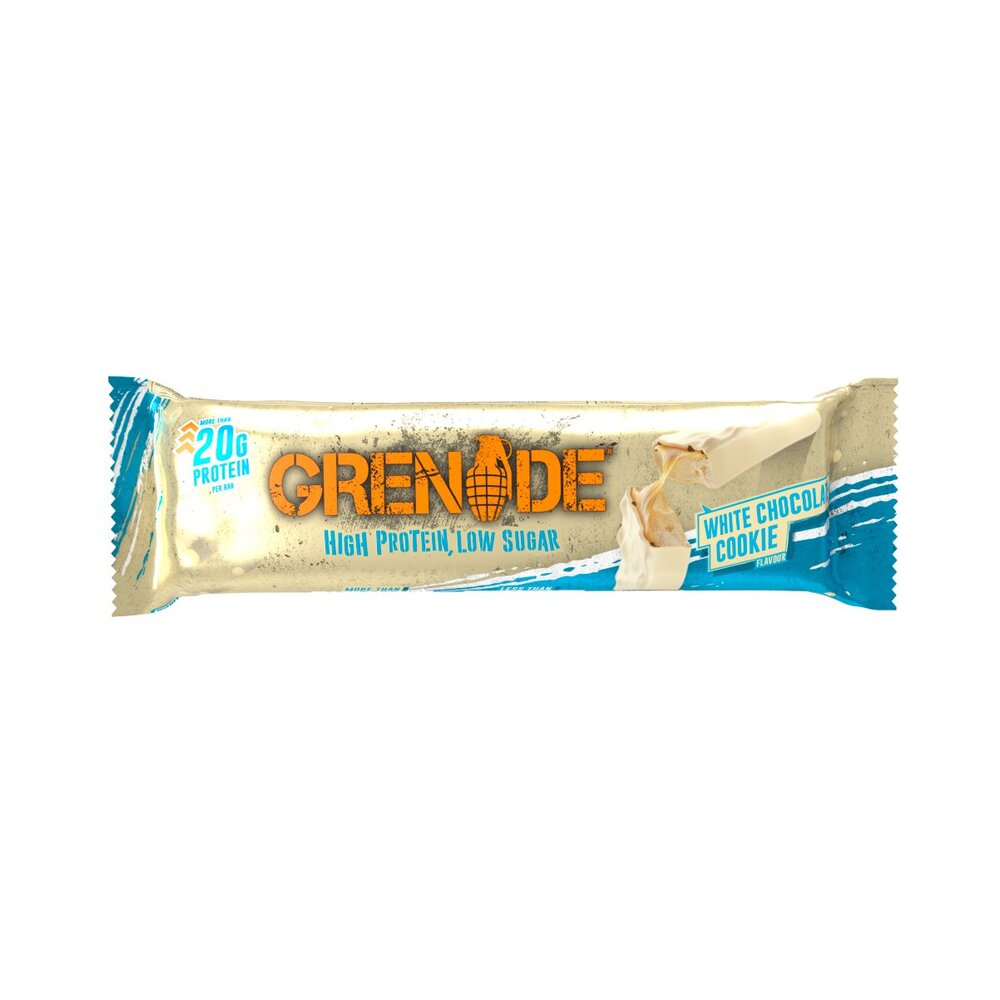 Grenade White Chocolate Cookie Bar 60g