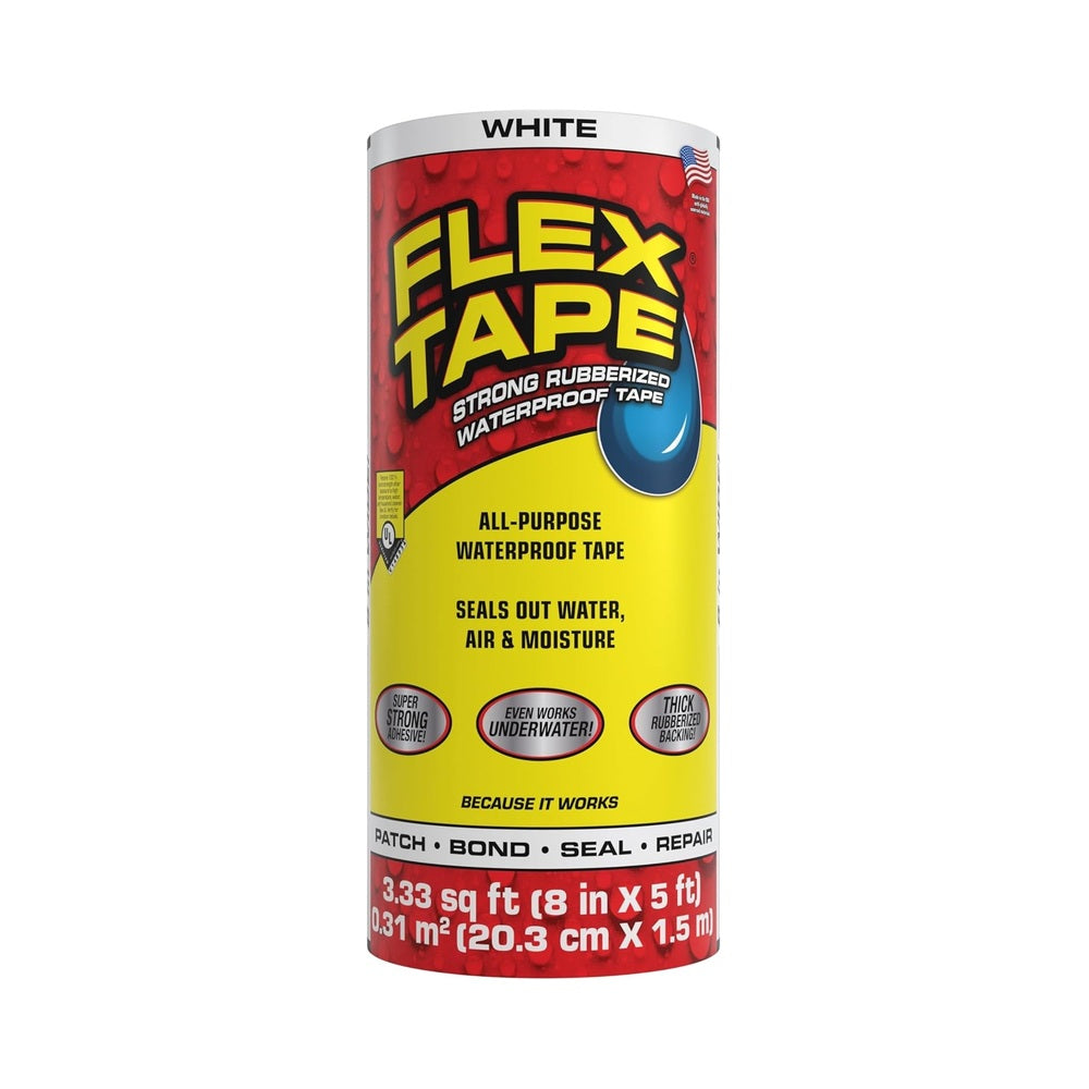 Flex Tape White 20.3cm x 1.5m