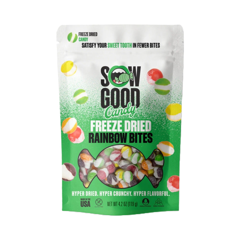 Sow Good Freeze Dried Rainbow Bites 4.2oz (119g)