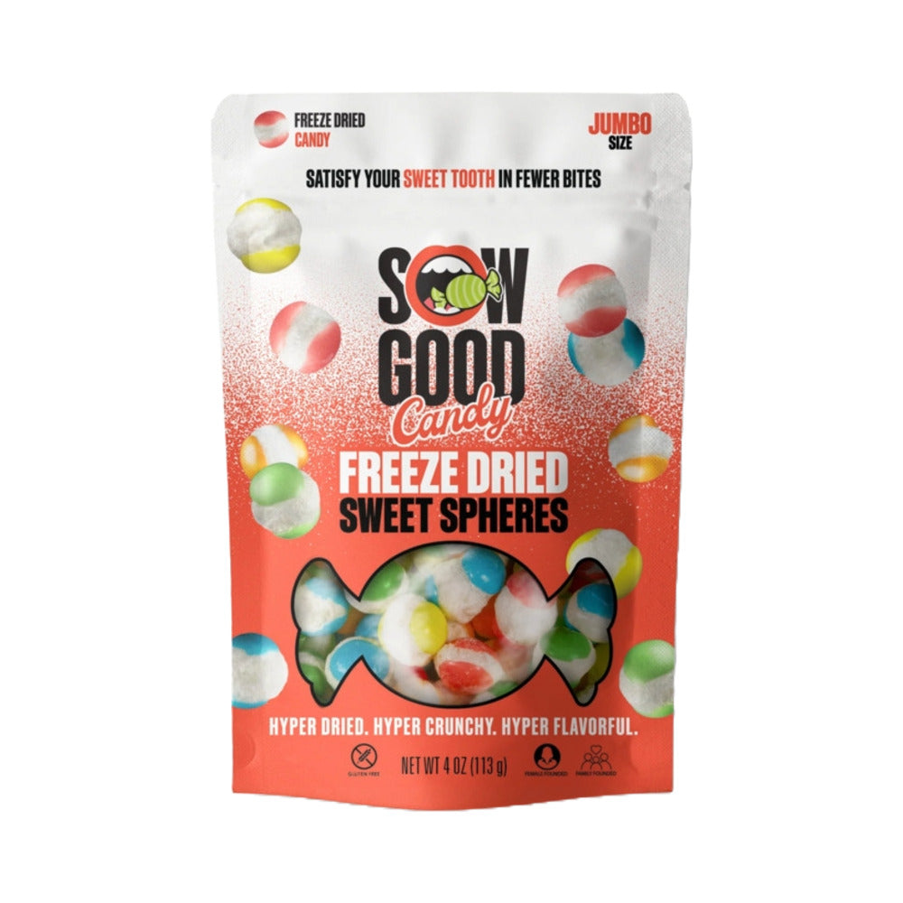 Sow Good Freeze Dried Sweet Spheres 4oz (113g)