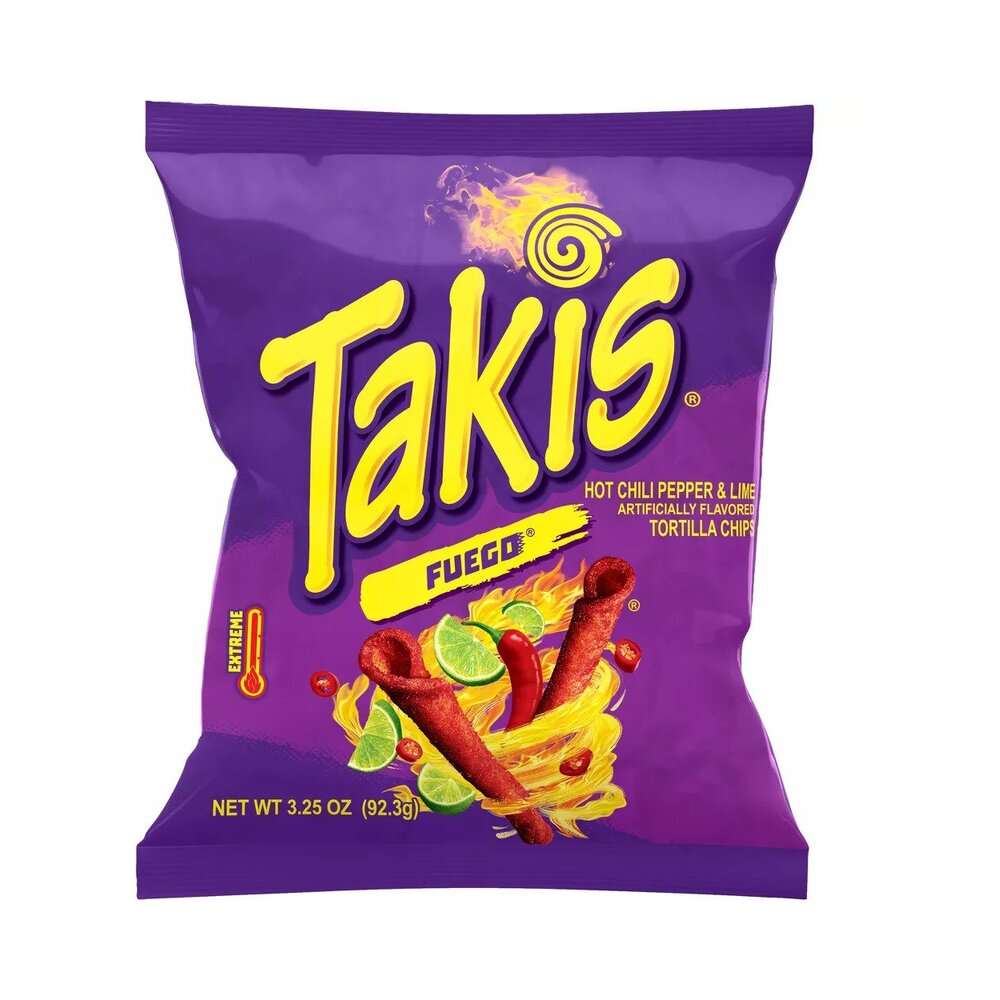 Takis Fuego 3.25oz (92.3g)