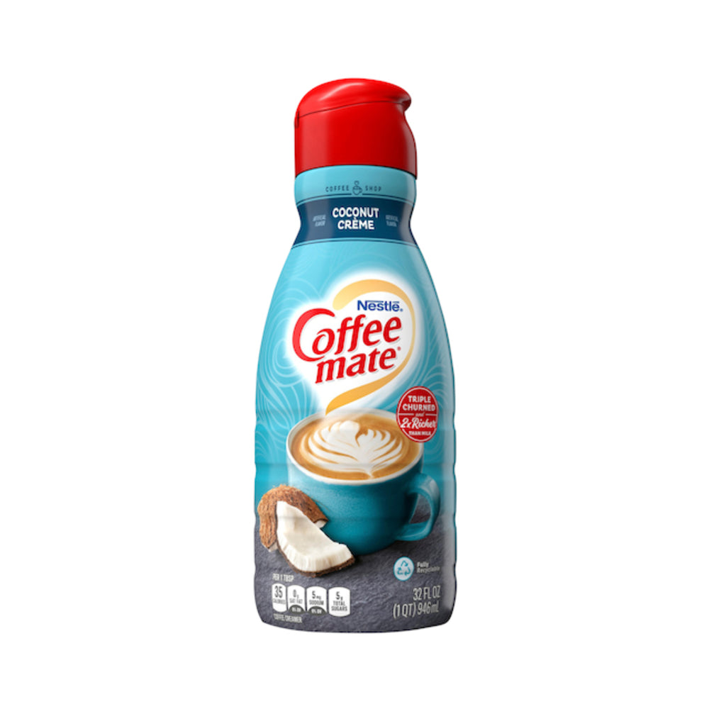 Nestle Coffee Mate Coconut Creamer 32oz (946ml)
