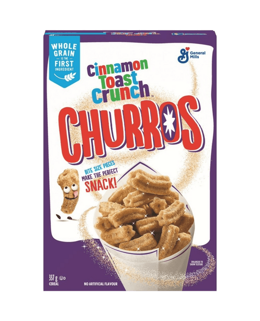 General Mills Churro Cinnamon Toast Cereal 337g - Candybase