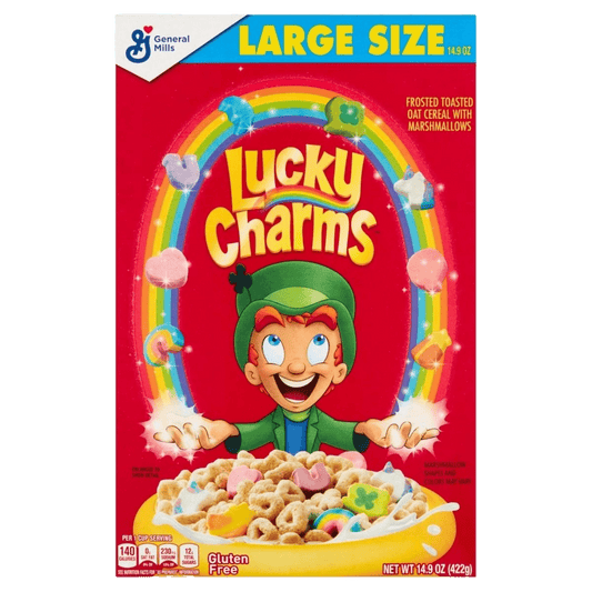 General Mills Lucky Charms Cereal 14.9oz (422g) - Candybase