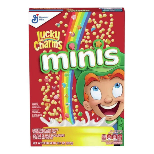 General Mills Lucky Charms Minis 10.5g (297g) - Candybase