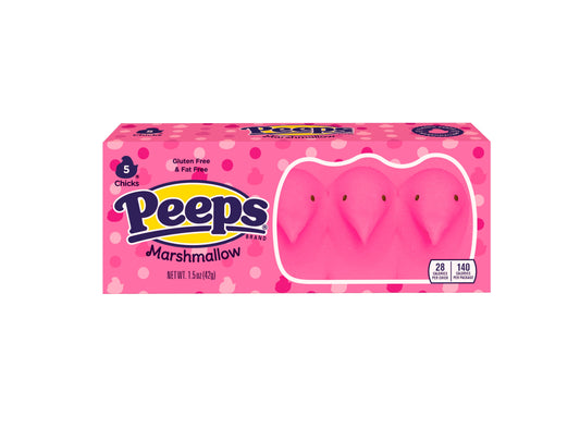 Peeps Easter Pink Chicks Marshmallow 1.5oz (43g)