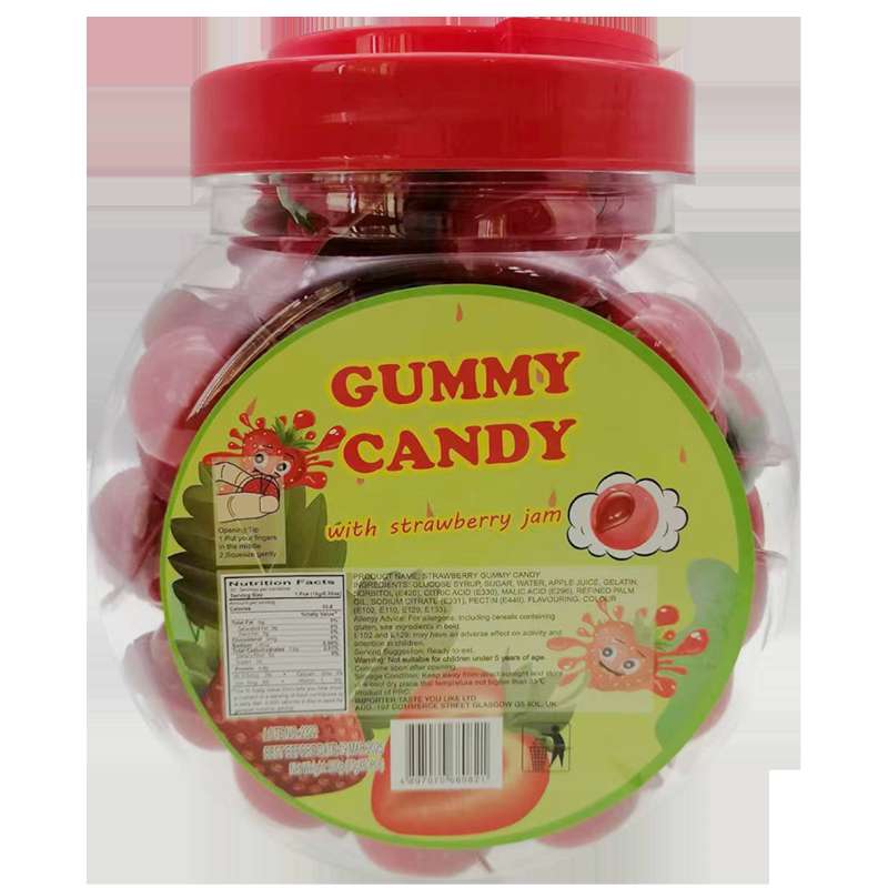 Gummy Candy Strawberry Jam 500g - Candybase