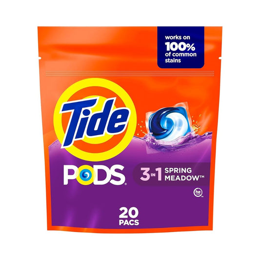 Tide Spring Meadow Laundry Detergent Pods 20's