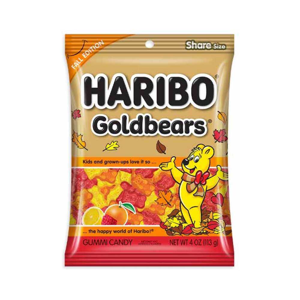 Haribo Gold Bears Fall Edition 4oz (113g)